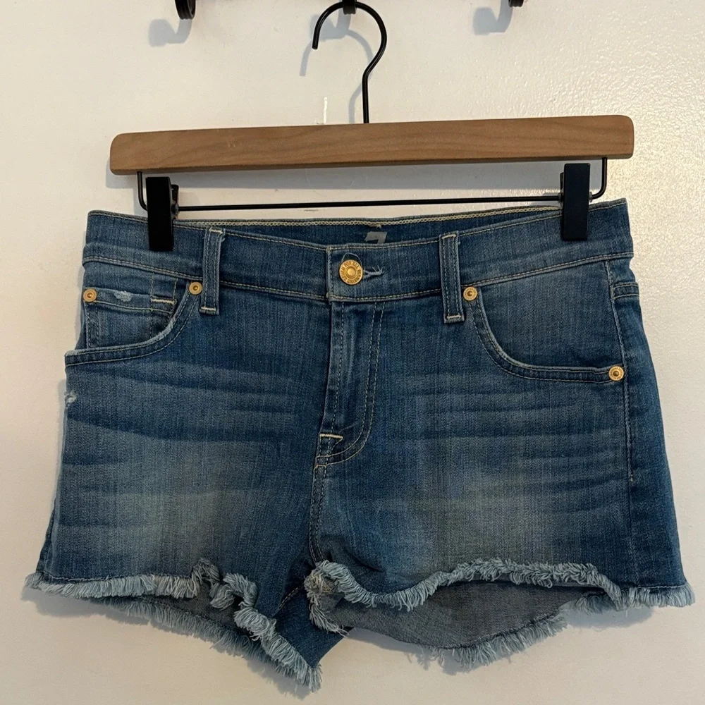 7 For Mankind Denim Shorts 25